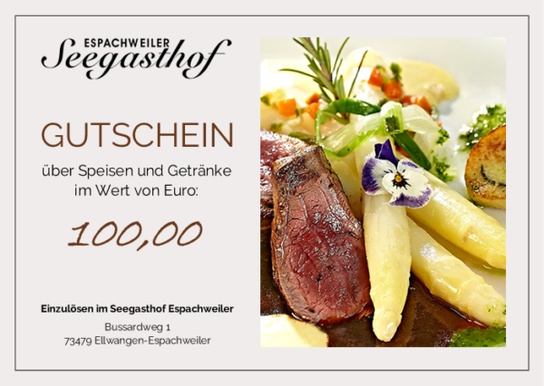 Gutschein 100 Euro